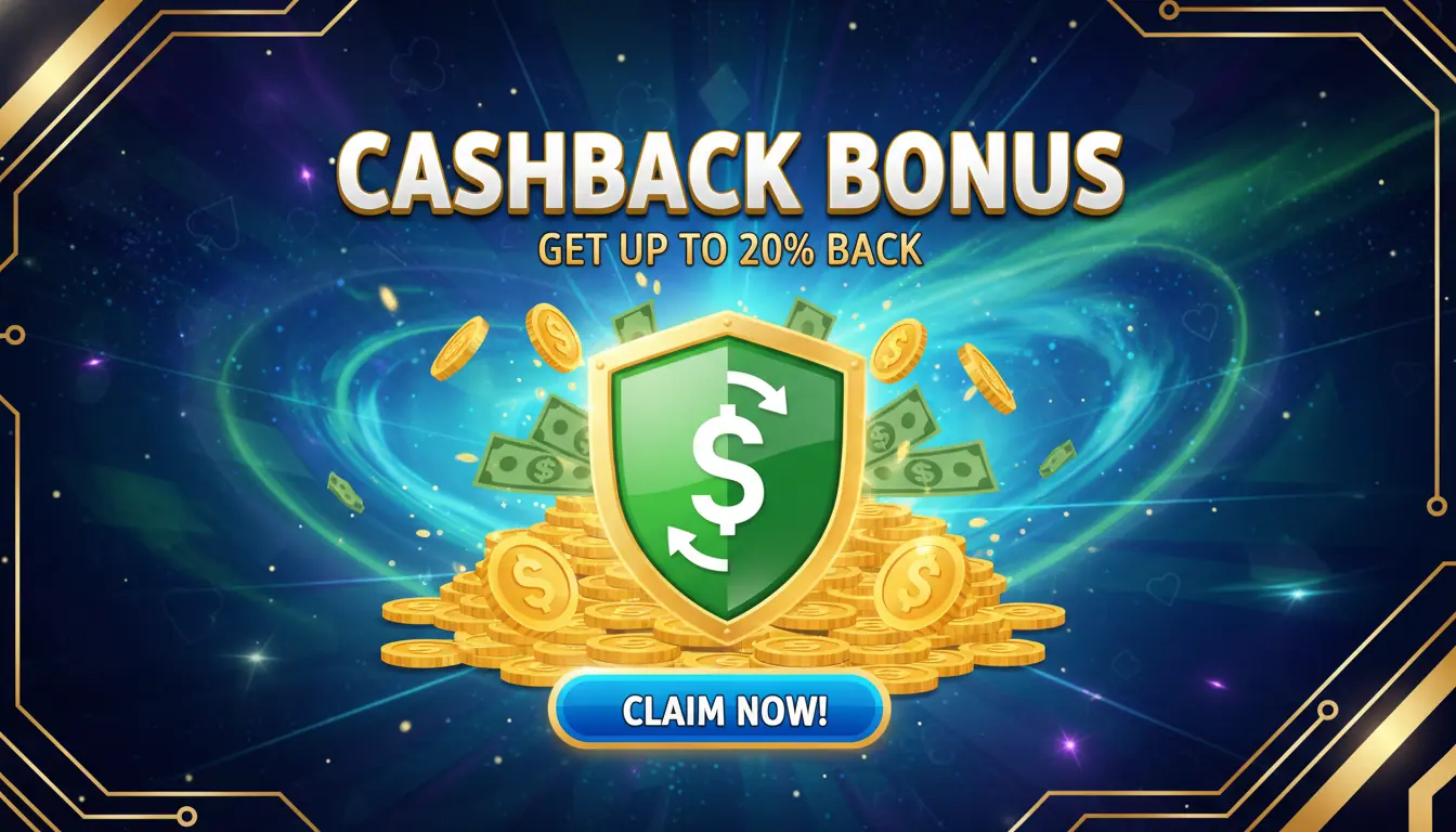 Cashback bonus hos Stake casino