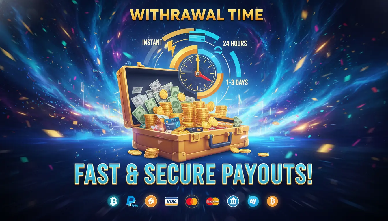 Udbetalingstid hos Stake casino